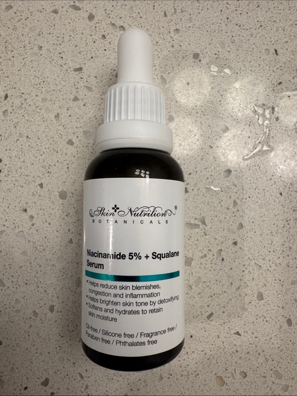 Niacinamide 5% + Squalane Serum - White Bottle